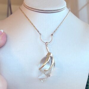 14 karat gold, semi custom, charm holder, necklace, Gold Chain Necklace